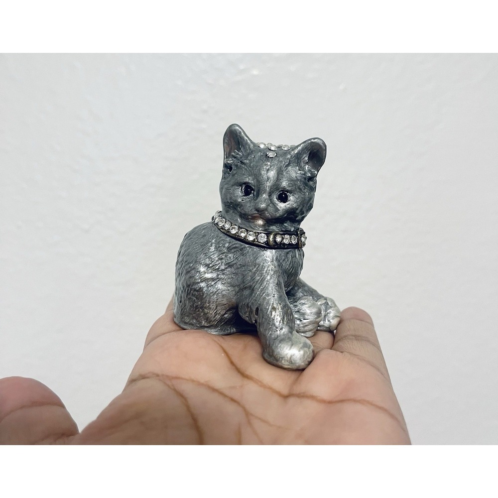 Vintage Cat Figurine‎ Trinket